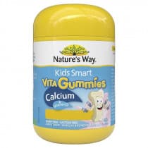Natures Way Kids Smart Vita Gummies Calcium + Vitamin D 60 Pastilles