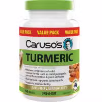 Carusos Turmeric 150 Tablets