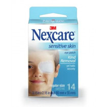 Nexcare Sensitive Skin Eye Patch Regular 14 Pack