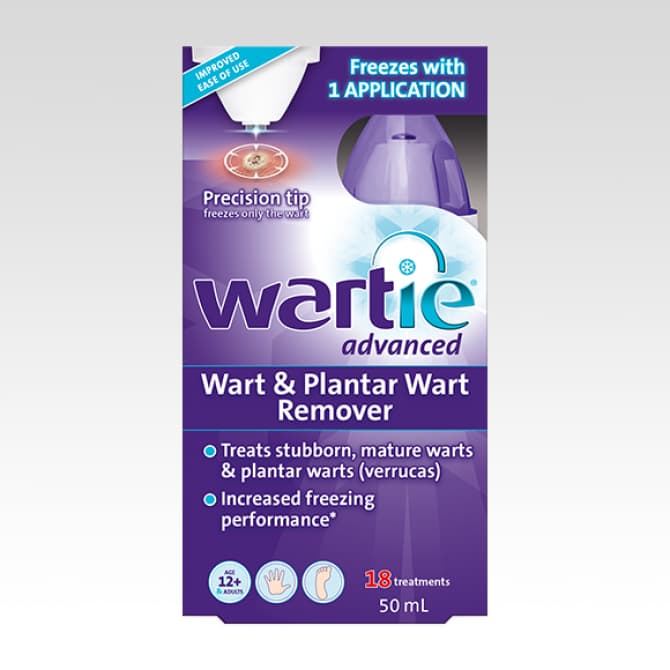 Buy Wartie Advanced Wart & Plantar Wart Remover 50ml Online Chemist