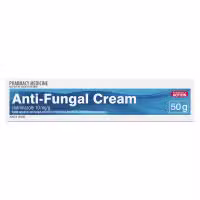 Pharmacy Action Anti Fungal Cream 50g