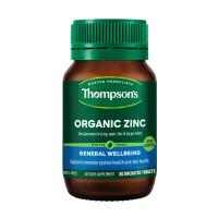 Thompsons Organic Zinc 80 Tablets