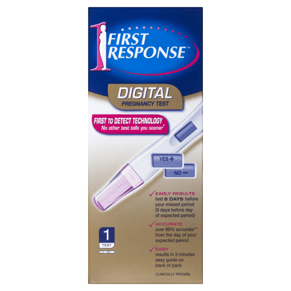 Buy First Response Digital Pregnancy Test 1 Test Online Chemist Australia