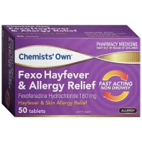 Chemists Own Fexo 180mg 50 Tablets