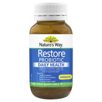 Natures Way Restore Probiotic Daily Health 90 Capsules