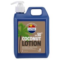 Le Tan SPF50 Plus Coconut Sunscreen 1 Litre