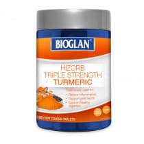 Bioglan Hi-Zorb Triple Strength Tumeric 100 Tablets