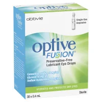 Optive Fusion Lubricant Eye Drops 30 x 0.4ml