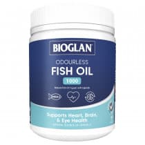 Bioglan Odourless Fish Oil 1000mg 400 Capsules