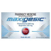 Maxigesic Paracetamol 500mg Ibuprofen 150mg 12 Tablets
