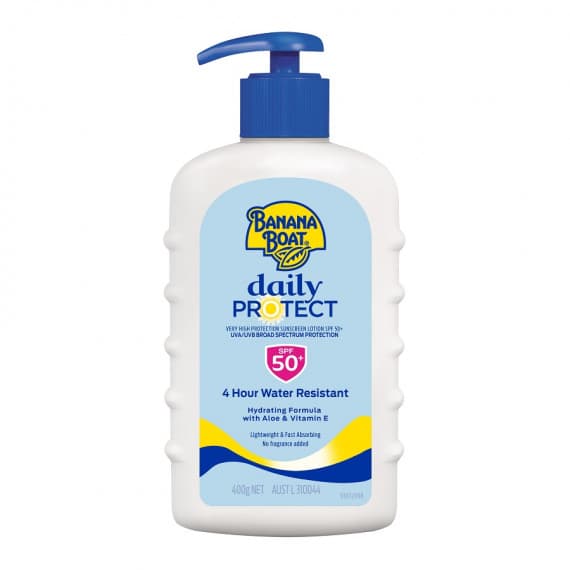 Buy Banana Boat Daily Protect Lotion SPF 50+ 400g Online Chemist