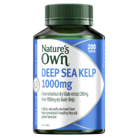 Natures Own Deep Sea Kelp 1000mg 200 Tablets
