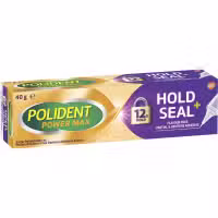 Polident Power Max Hold And Seal Adhesive 40g