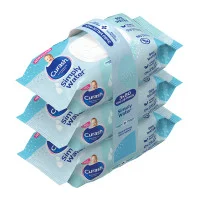 Curash Babycare Simply Water Baby Wipes 3 x 80 Pack