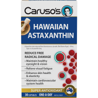 Caruso's Hawaiian Astaxanthin 30 Capsules