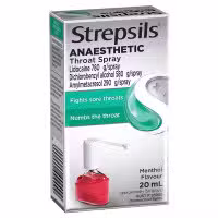 Strepsils Plus Anaesthetic Throat Spray Menthol Flavour 20ml