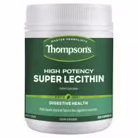 Thompsons High Potency Super Lecithin 200 Capsules