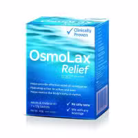 OsmoLax Relief Macrogol Osmotic Laxative Powder Travel Pack 17g x 7 Doses 119g 