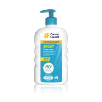 Cancer Council Sport Sunscreen SPF50 Plus Pump 500ml