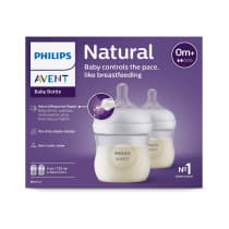 Avent Natural Response Baby Bottles 125ml 2 Pack