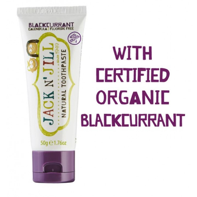 Buy Jack N Jill Natural Toothpaste Blackcurrant 50g Online Chemist Australia