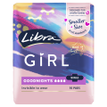 Libra Girl Pads Goodnights with Wings 10 pack